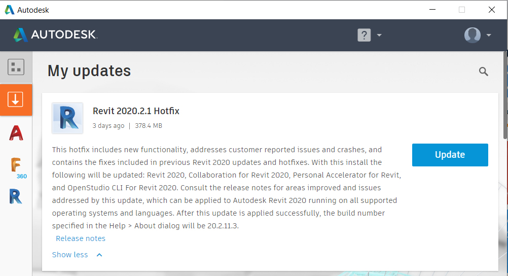 Revit 2020.2.1 